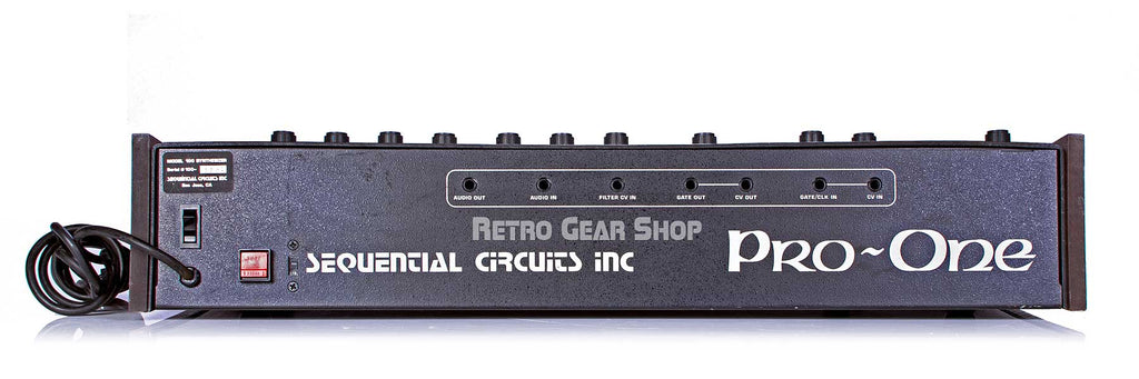 Sequential Circuits Pro One J-Wire Rear