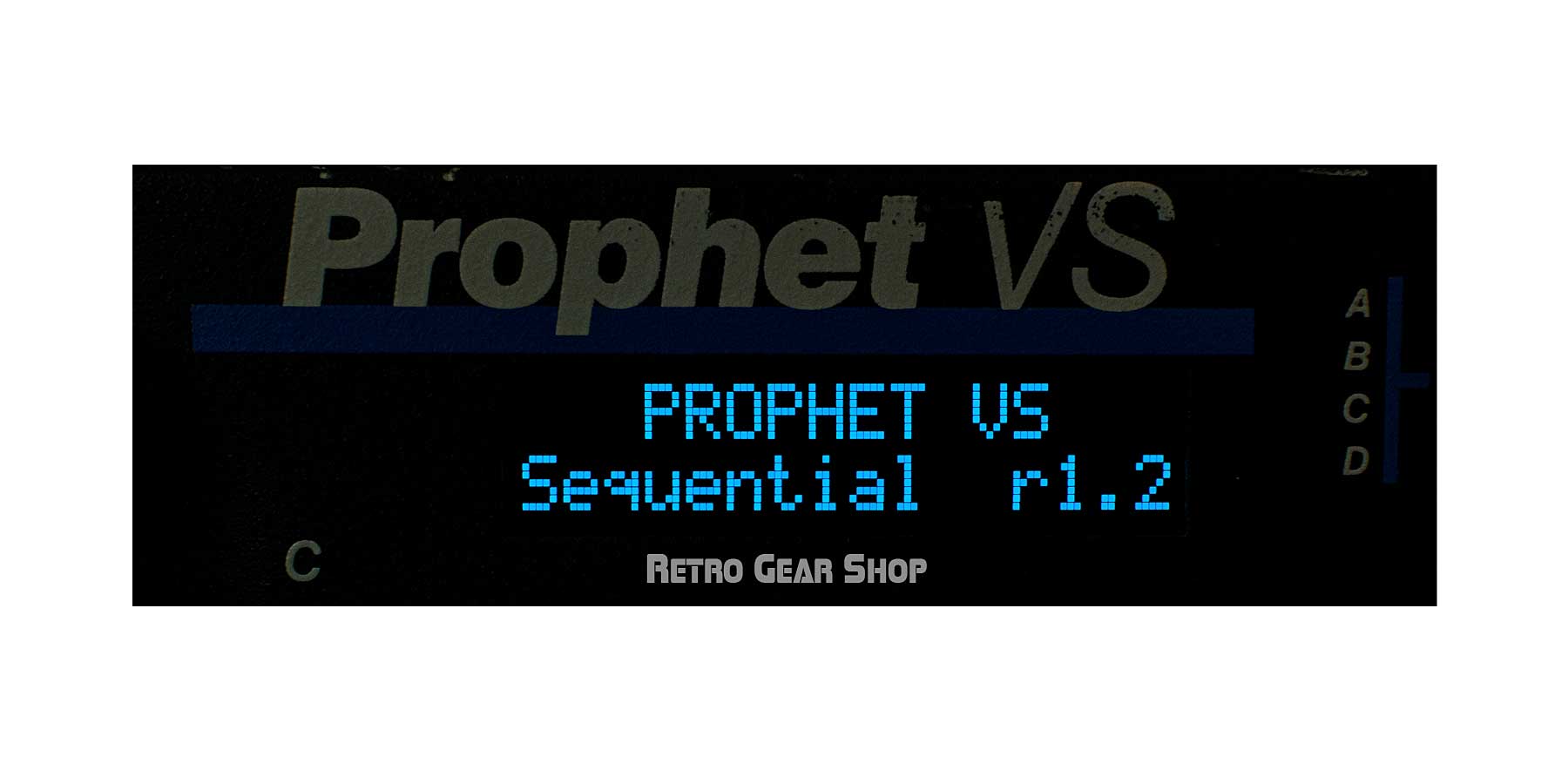 Sequential Circuits Prophet VS Rack OS Screen