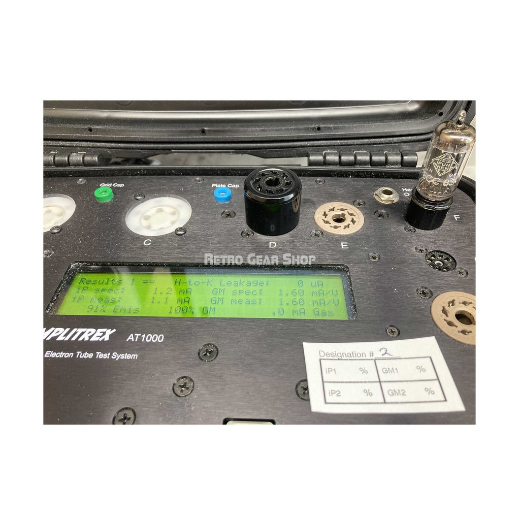 Telefunken ECC83 12AX7 2 Test 1