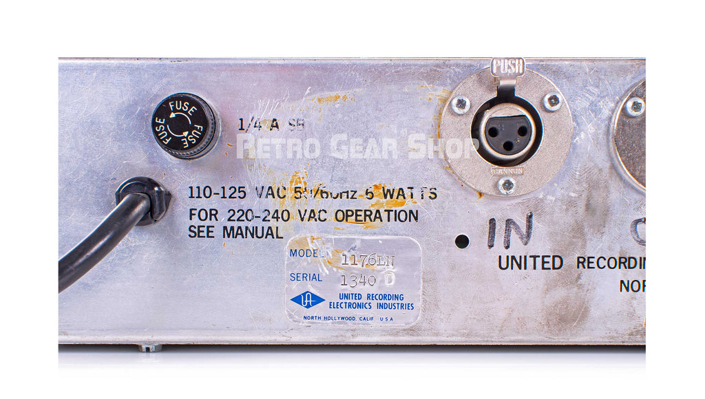 Urei 1176LN Serial