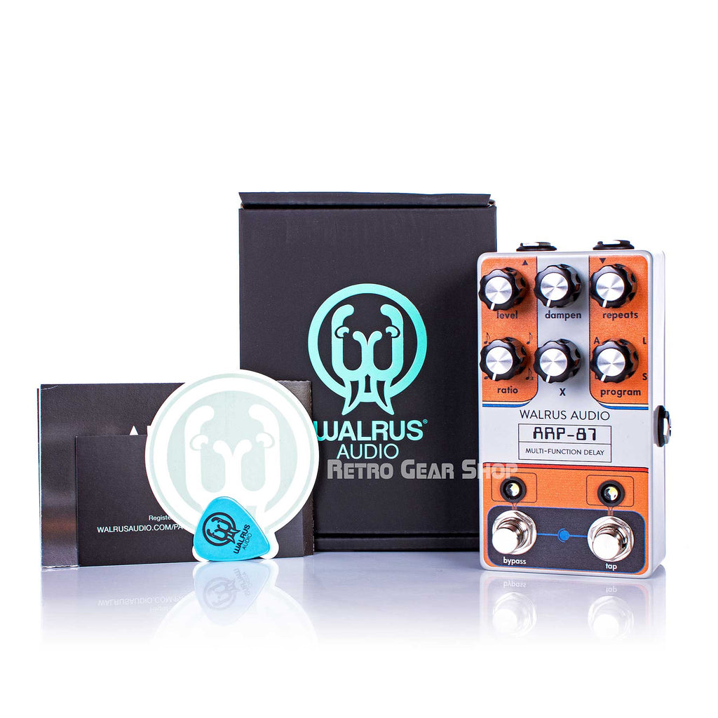 Walrus Audio ARP-87 Delay Custom Retro Limited Edition Box Manual