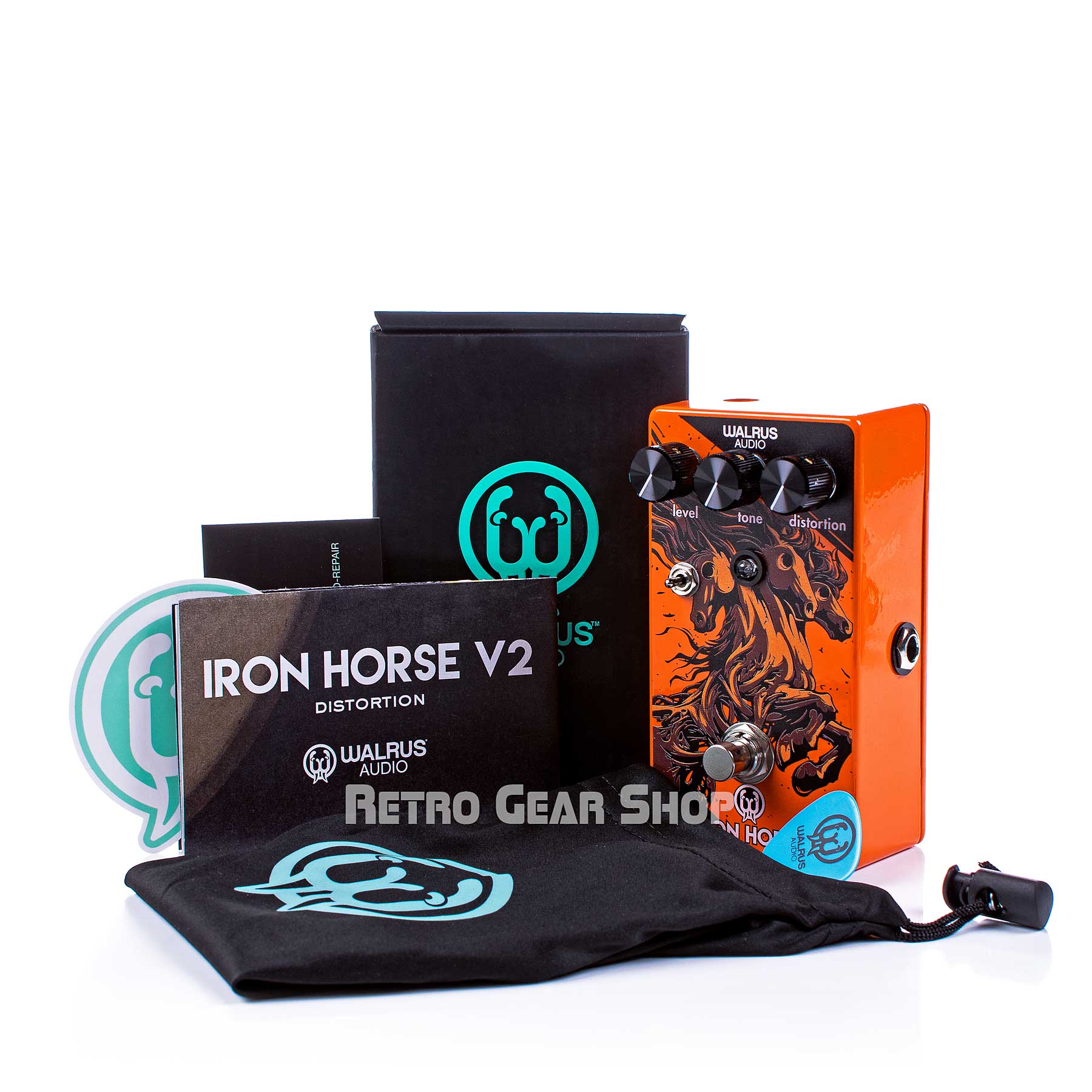 Walrus Audio Iron Horse V2 Halloween Limited Edition Distortion