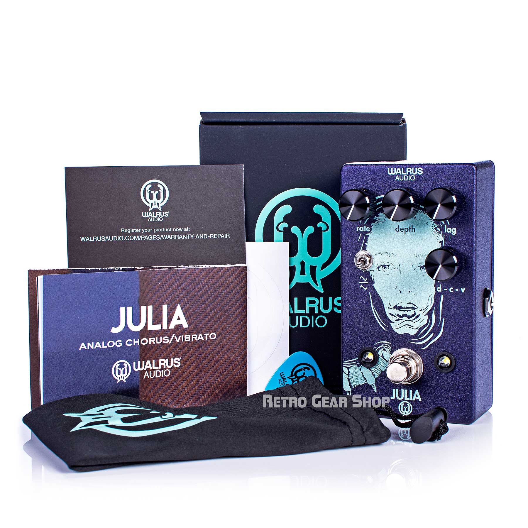 Walrus Audio Julia Box Manual Extras