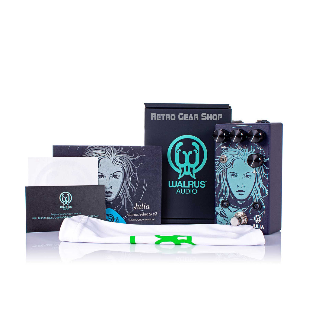 Walrus Audio Julia V2 Box Manual Extras