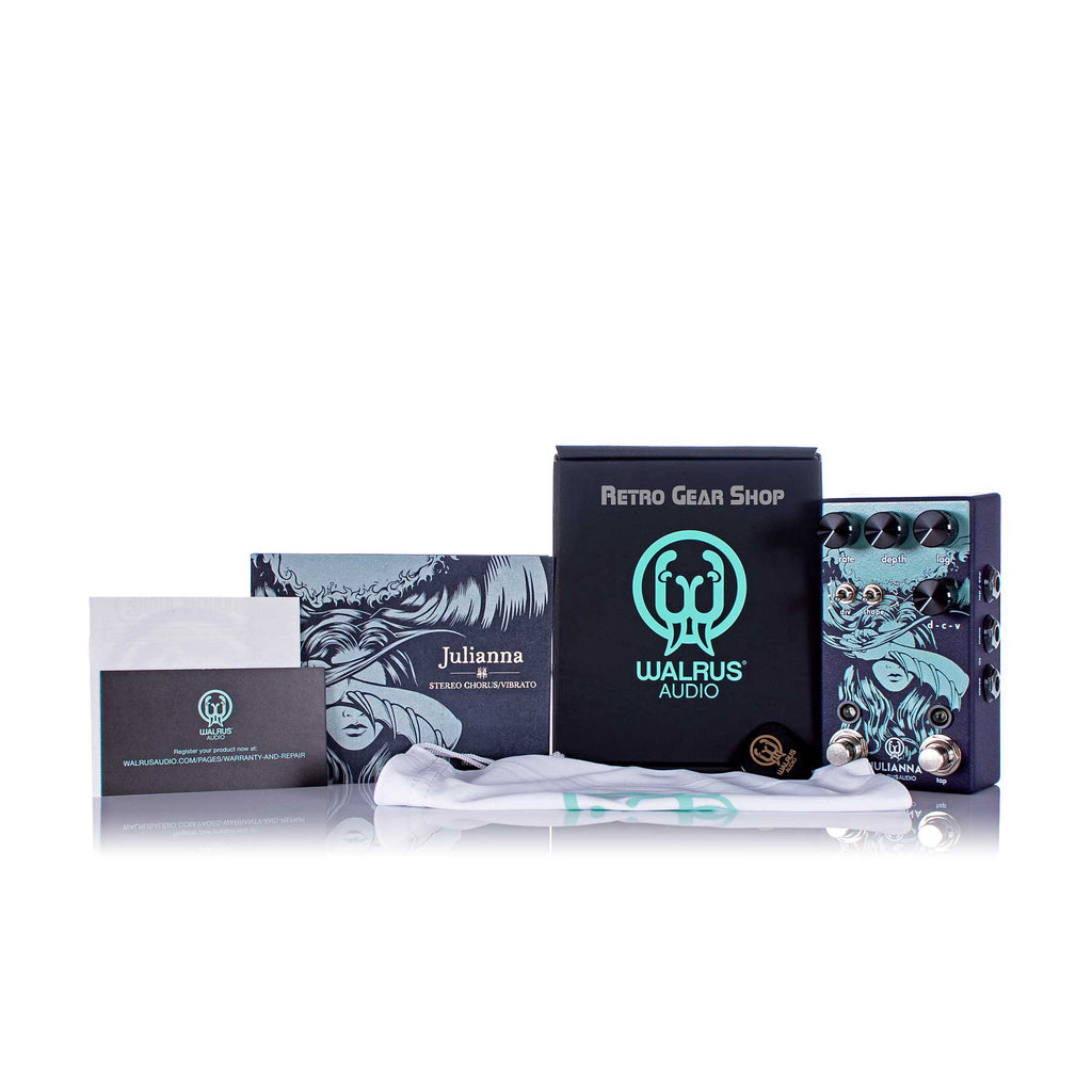 Walrus Audio Julianna Box Manual Extras