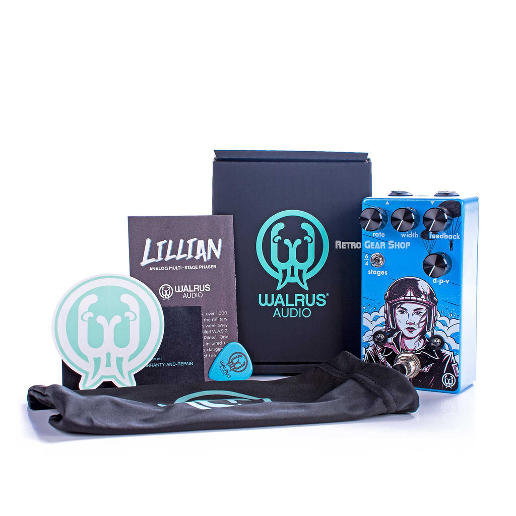 Walrus Audio Lillian Box Manual Extras