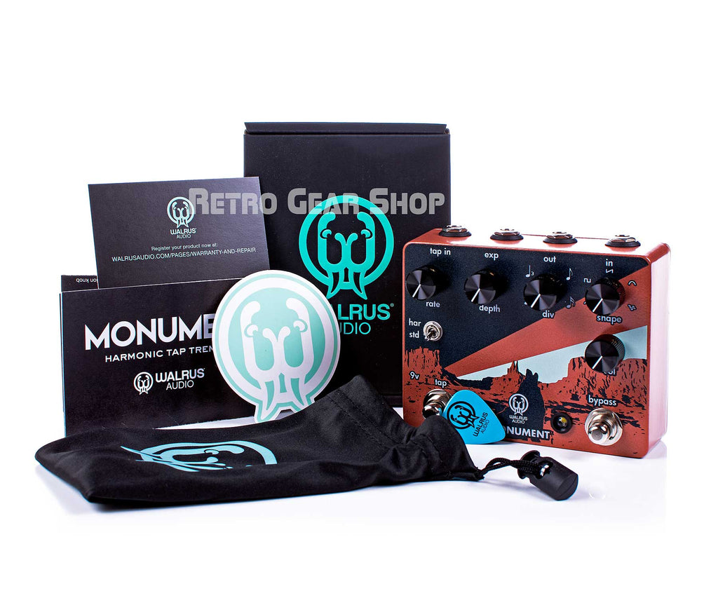Walrus Audio Monument Box Manual Extras