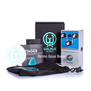 Walrus Audio Voyager Preamp Overdrive Black Friday Custom Retro Limited Edition Box Manual Extras