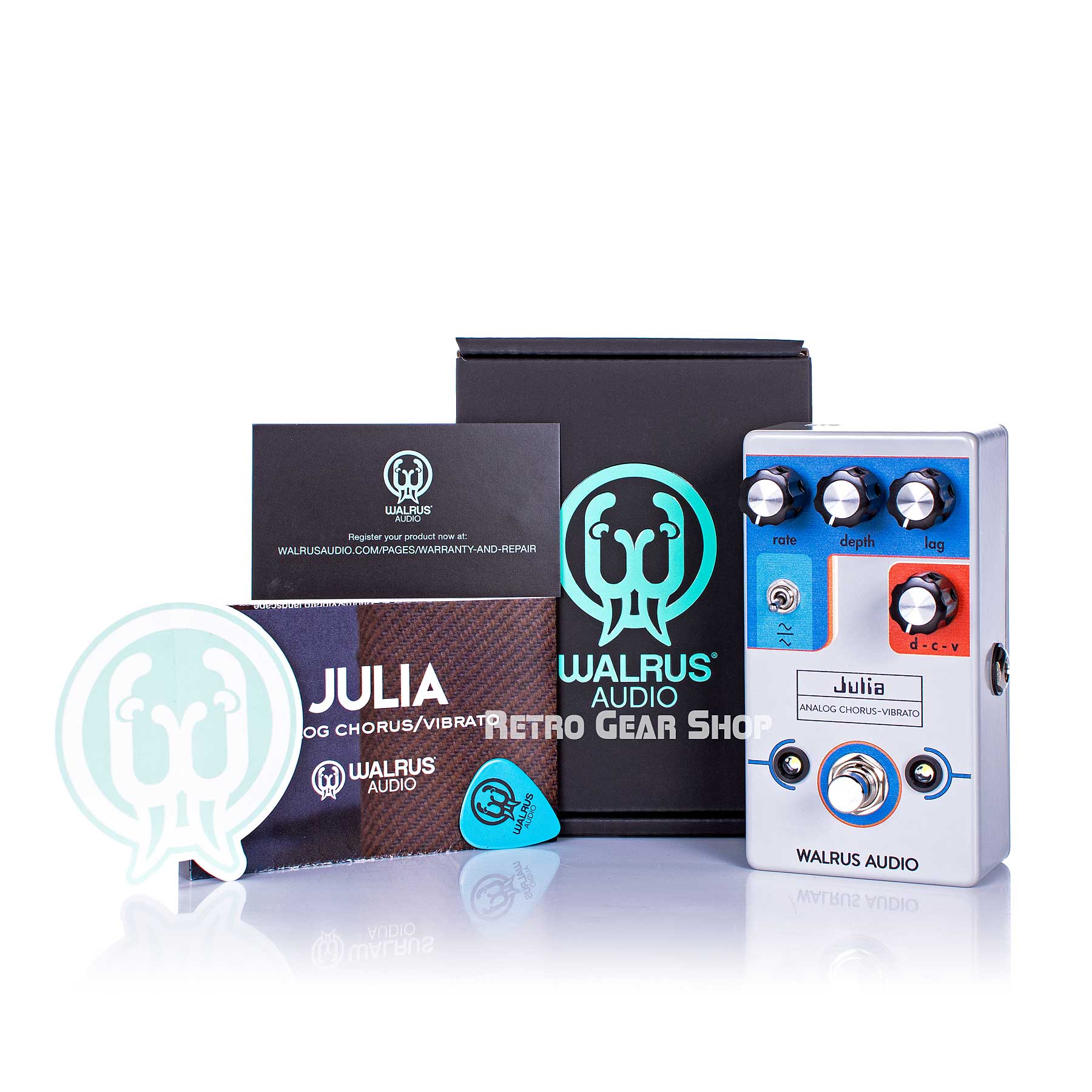Walrus Audio Julia Analog Chorus/Vibrato Custom Retro Limited