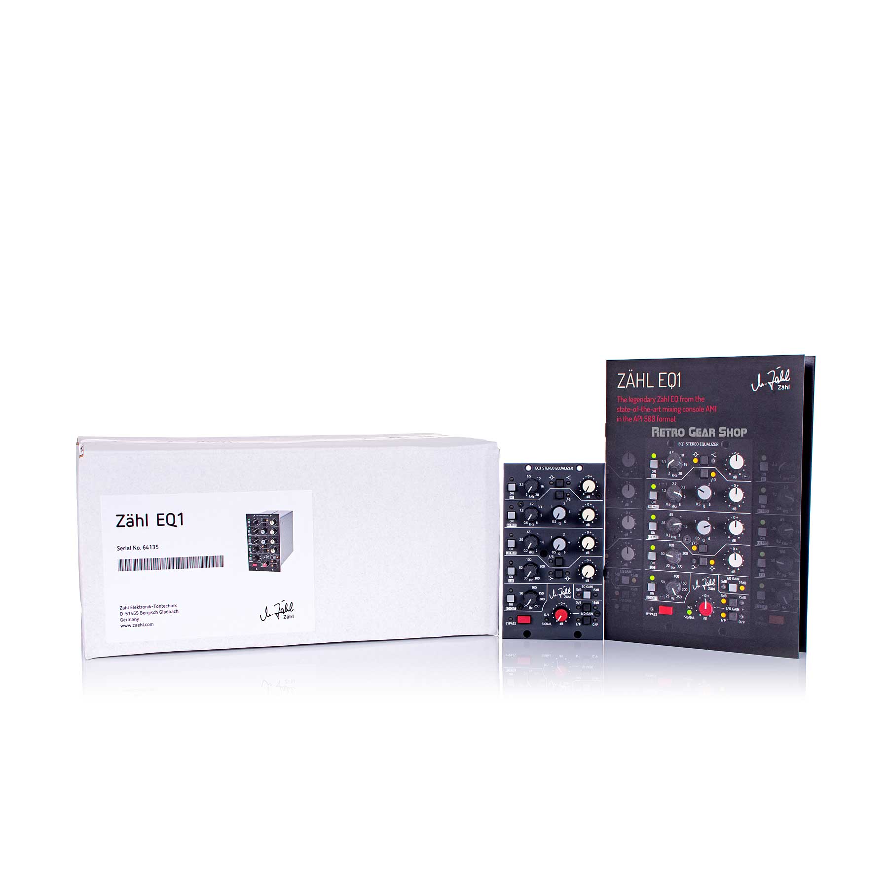 Zahl EQ1 Stereo Equalizer Box Manual