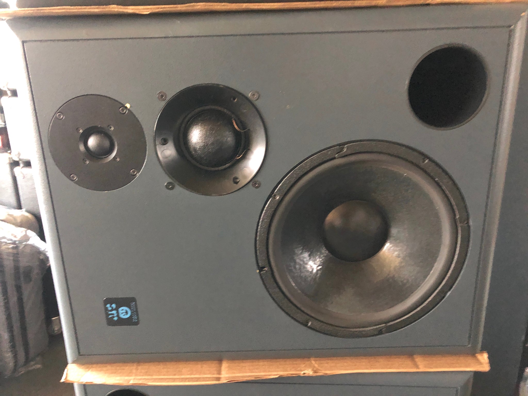 ATC Speaker Monitors Left Center Right Mains + Subwoofer from BBC rare vintage