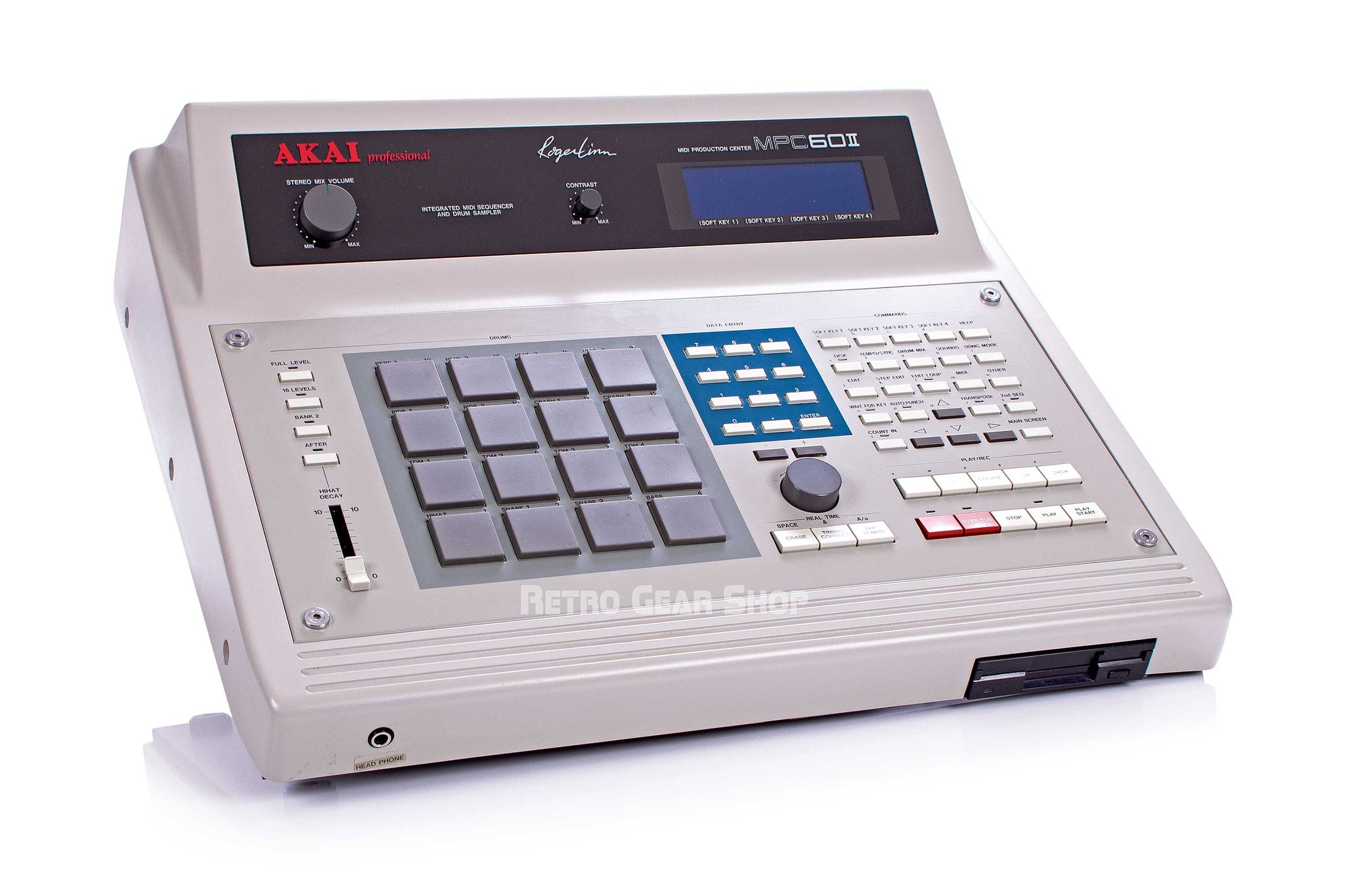 Akai Sampling Machine Akai MPC-60 II Mk2 Rare Vintage Sampling Drum Machine MPC60 – Retro ...