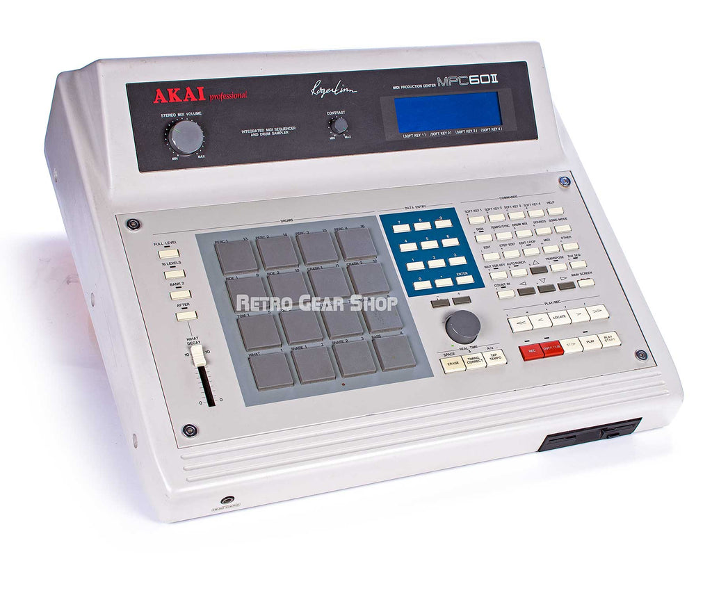 Akai MPC60 MKII Rare Vintage Analog Drum Machine Sampler
