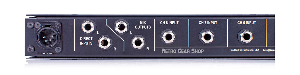 Aurora Audio GT8x2 Rear Left Detail