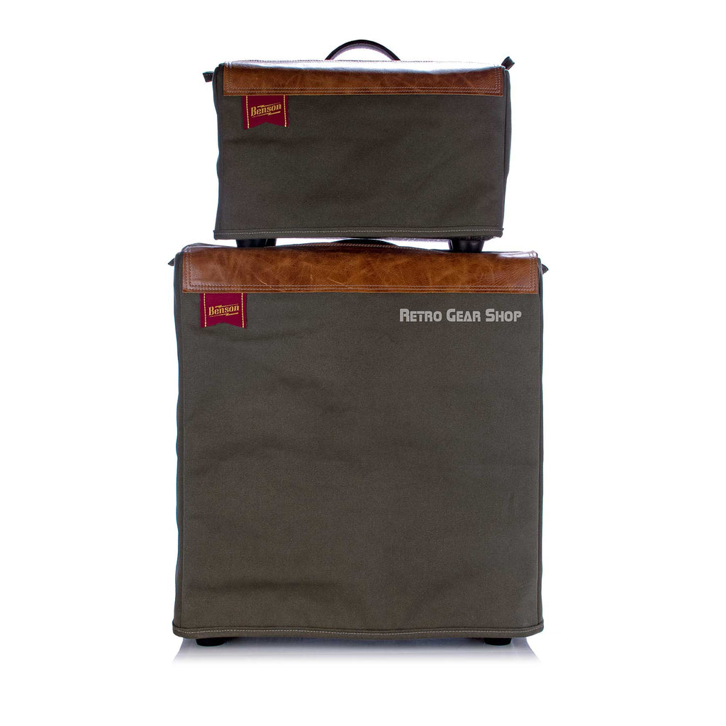 Benson Amps Cully Craft Cover Handmade Leather Canvas Small Batch