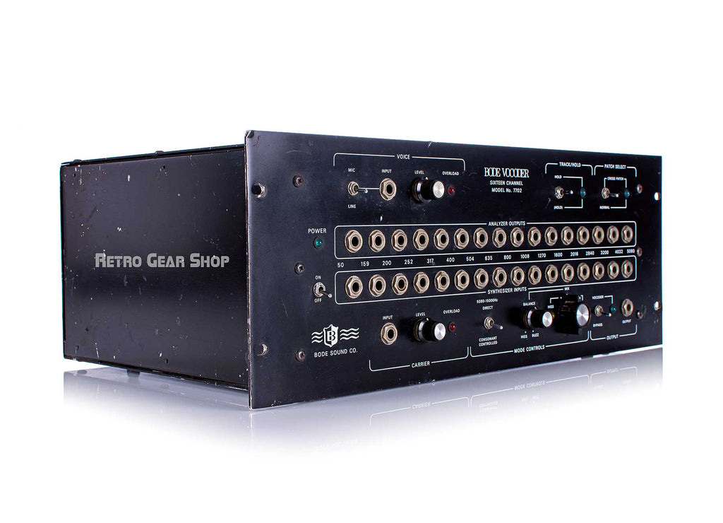 Bode Vocoder Model 7702 Front Angle