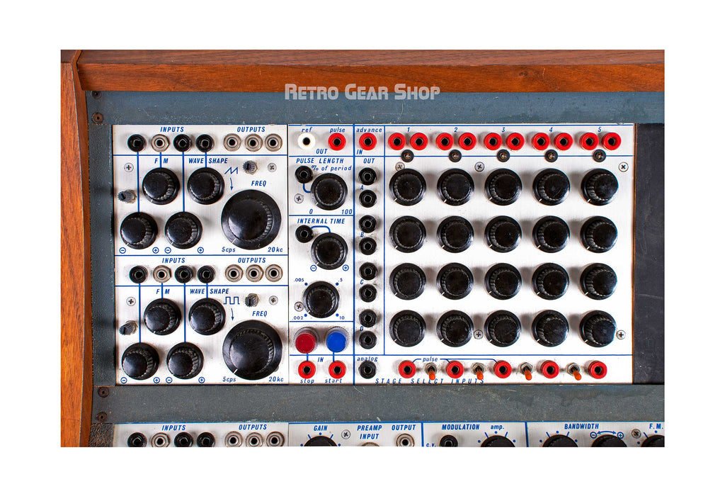 Buchla 200 Series Electric Music Box Vintage Modules