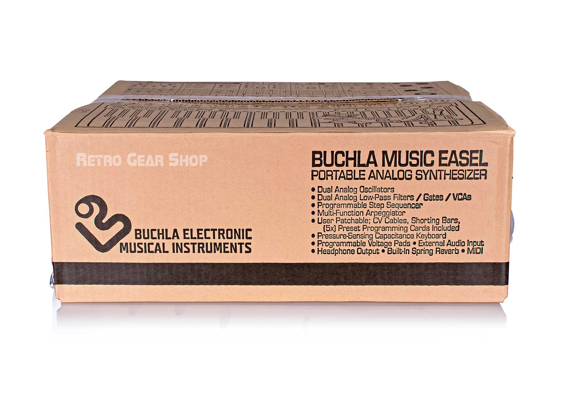 Buchla Music Easel + Aux Card Box