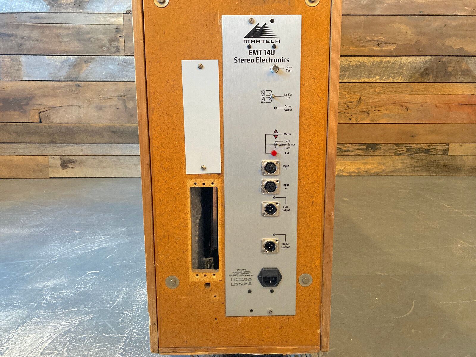 EMT 140 Stereo Solid State Plate Reverb Rare Vintage Martech Remote ...