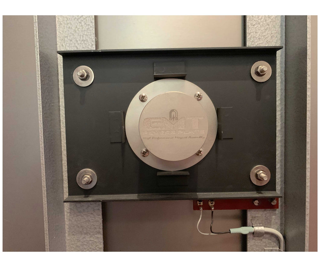 EMT 140 Plate Reverb Stereo Internals