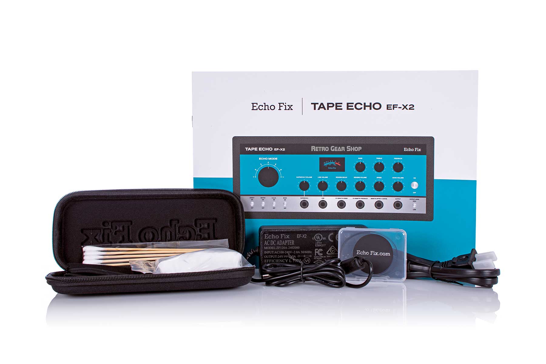 Echo Fix EF-X2 Tape Echo Delay Spring Reverb– Retro Gear Shop
