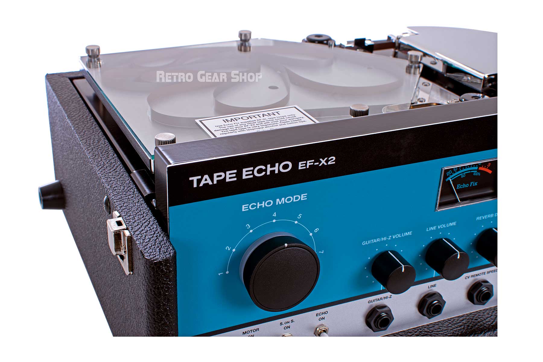 Echo Fix EF-X2 Tape Delay Echo Spring DSP Reverb Effect Replica RE-201 Reissue