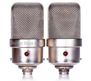 FLEA Microphones 49 Sequential Stereo Matched Pair Front