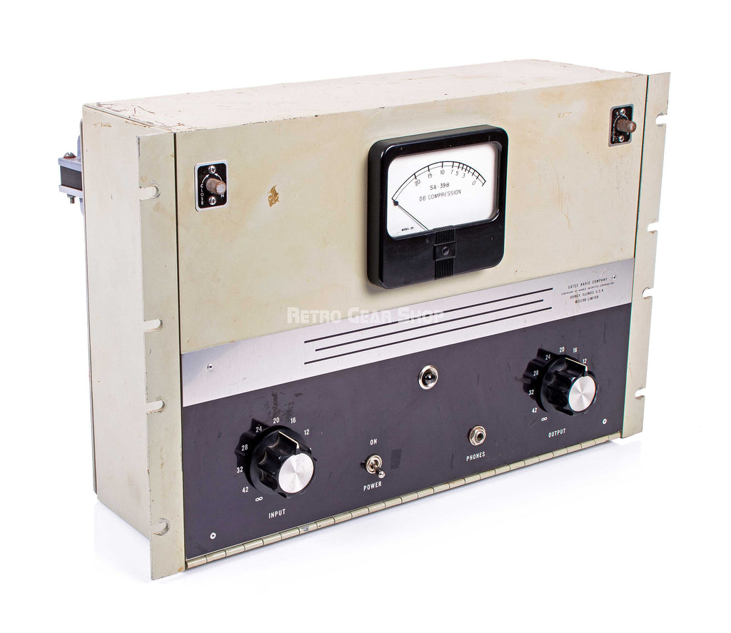Gates SA-39B NJ Tube Compressor Limiter Vintage Rare