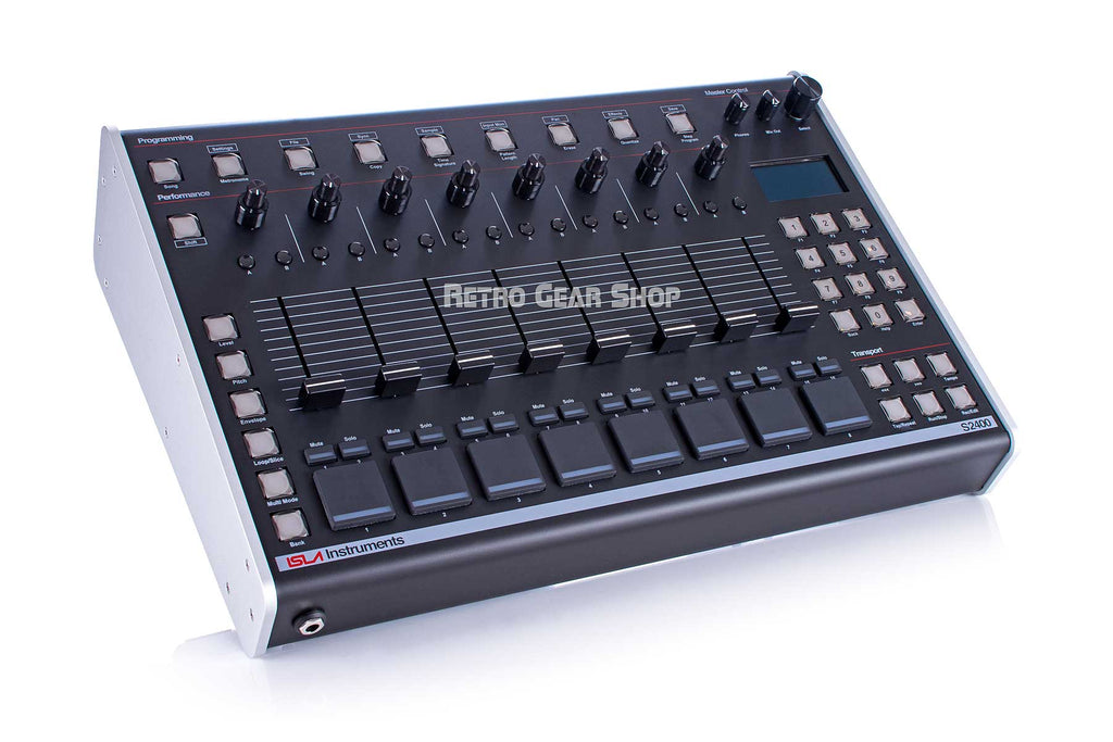 Isla Instruments S2400 Drum Machine Sampler Groovebox 12-bit SP1200 Sound
