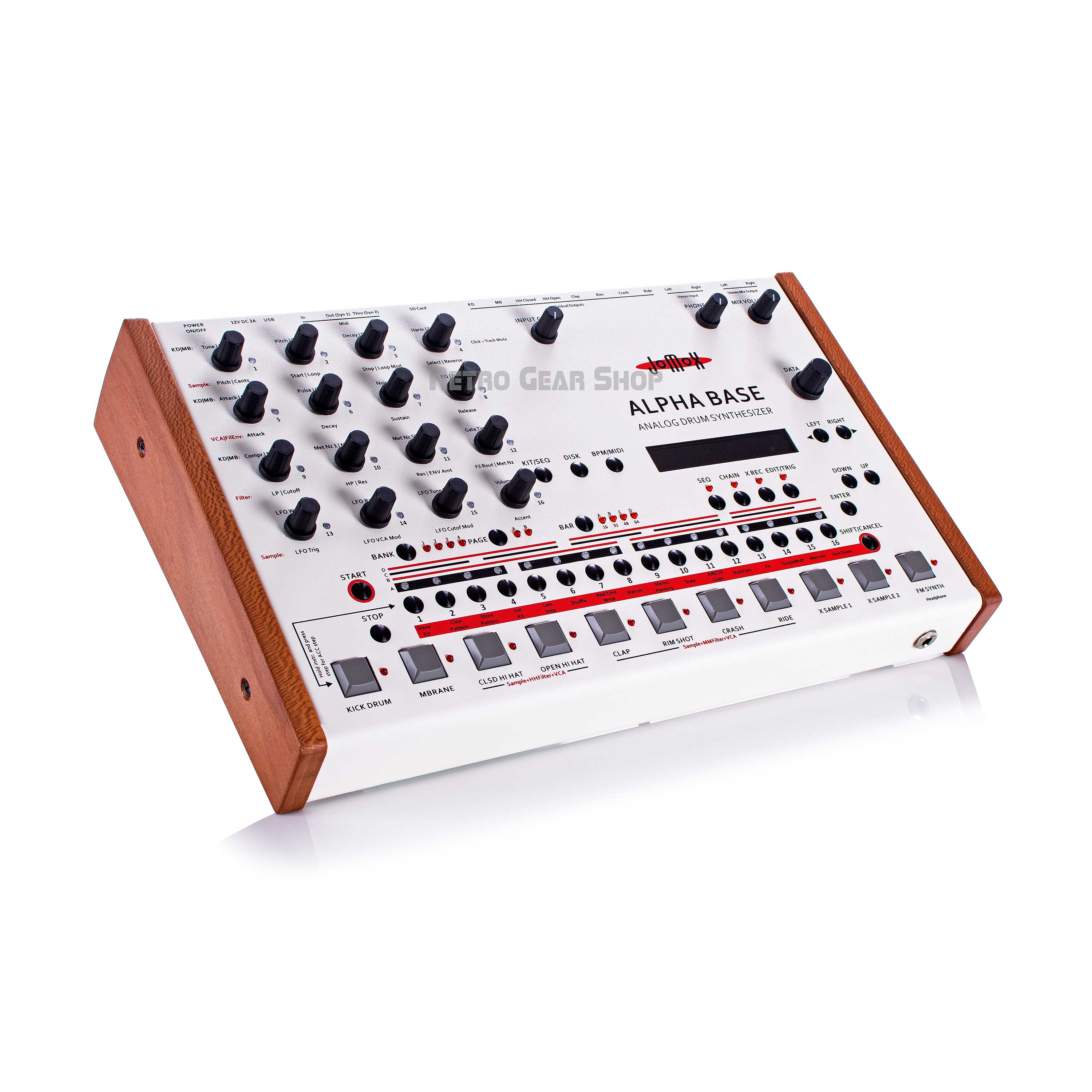 Jomox Alpha Base Analog Drum Machine Synth– Retro Gear Shop