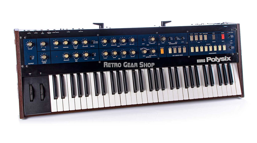 Korg PolySix Kiwi Midi Upgrade Rare Vintage Analog Keyboard Synthesizer