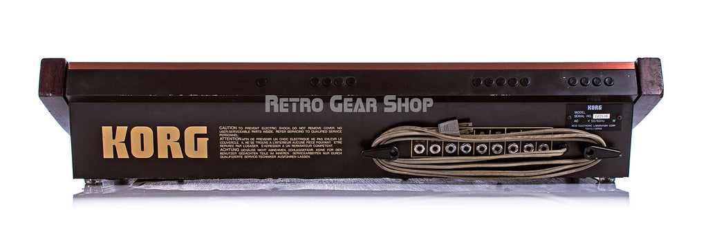 Korg Sigma KP-30 Rear
