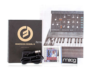 Moog Minimoog Model D Manual Extras