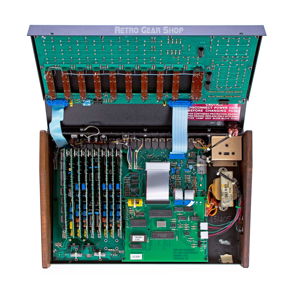 Oberheim DMX + Midi + Eproms Internals