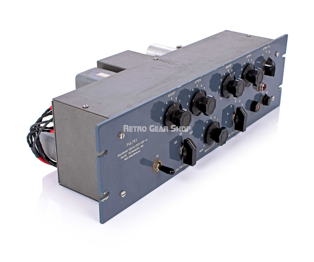 Pultec EQP-1A Sequential Pair Vintage Top Left