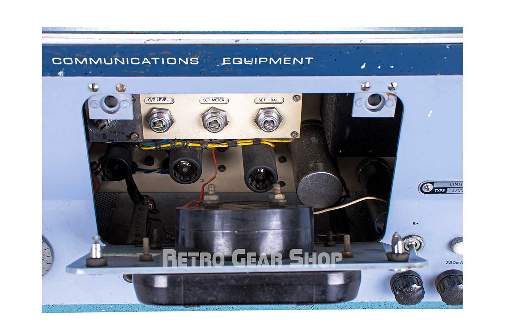 Pye Type 3755 CD Tube Limiter Amplifier Internals