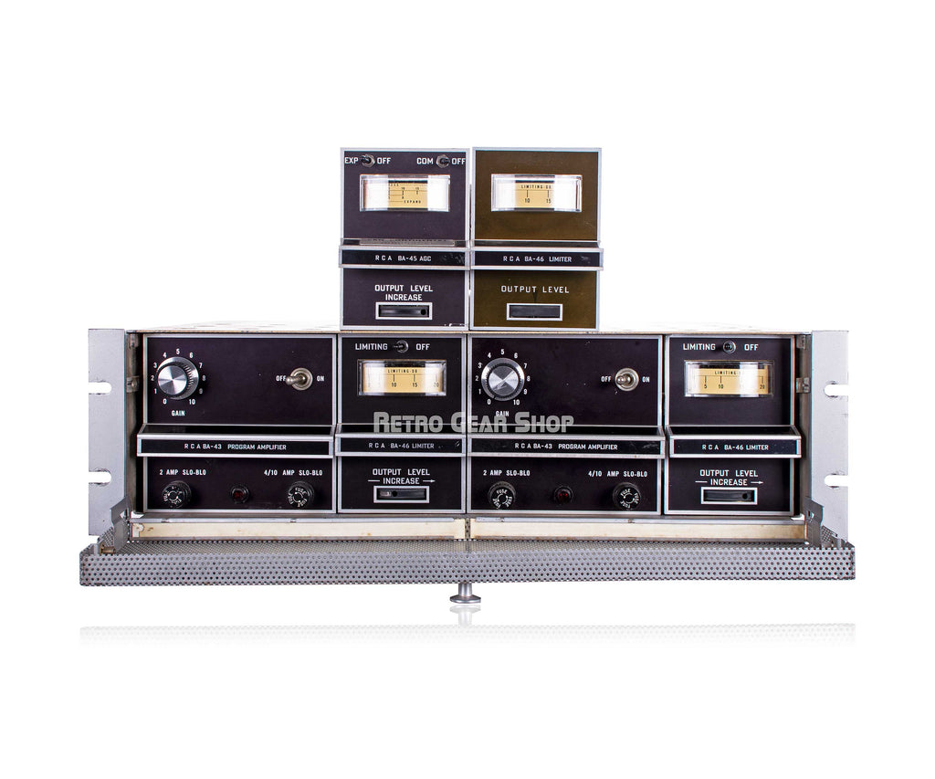 RCA BA-45 AGC Program Amplifier BA-46 Limiter BR-23 Chassis Vintage Rare