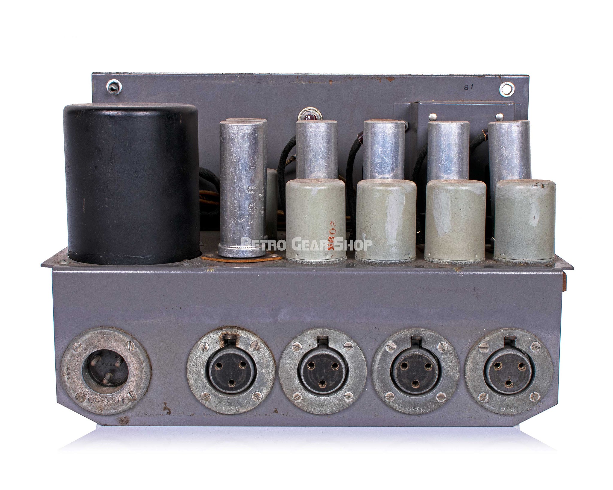 RCA Portable Mixer Amplifier OP-7 Rear Internal
