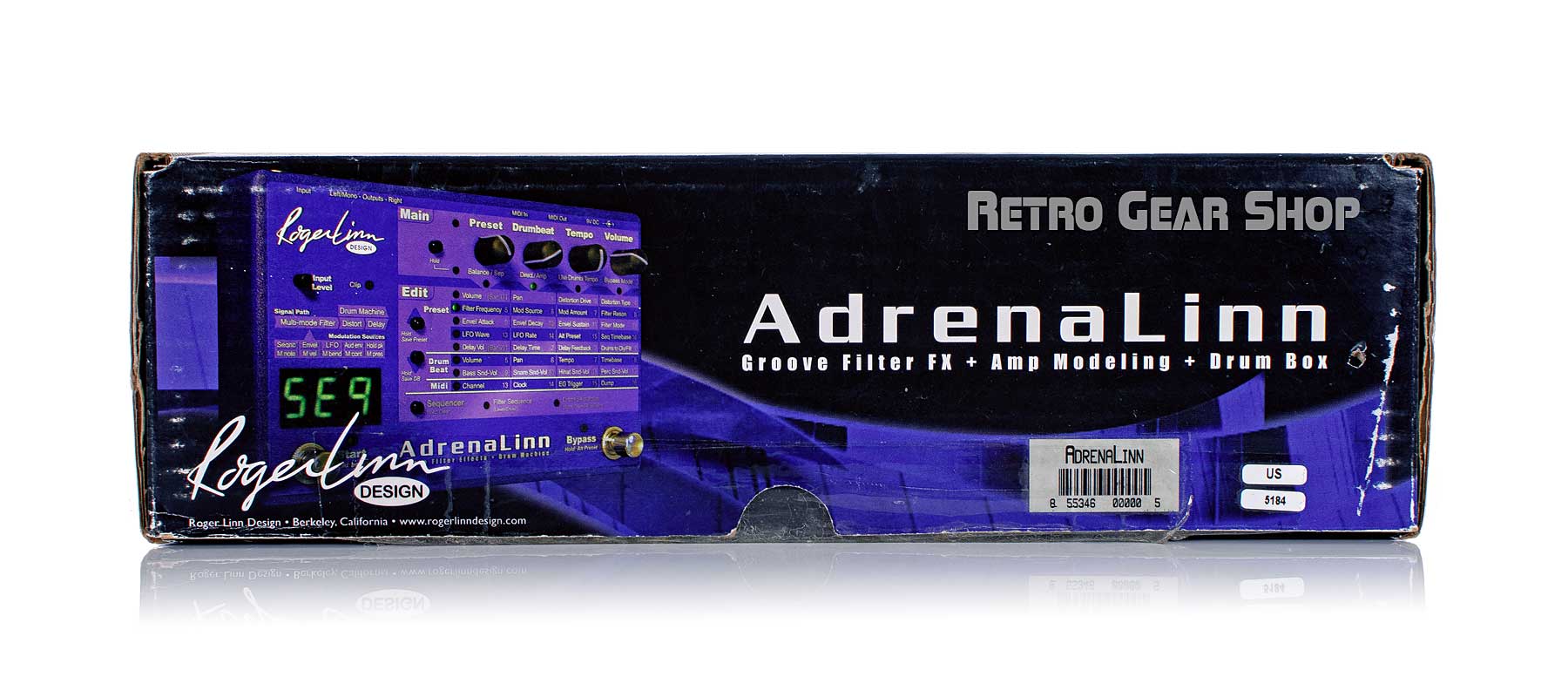 Roger Linn Adrenalinn Multi Effects Unit Minty– Retro Gear Shop