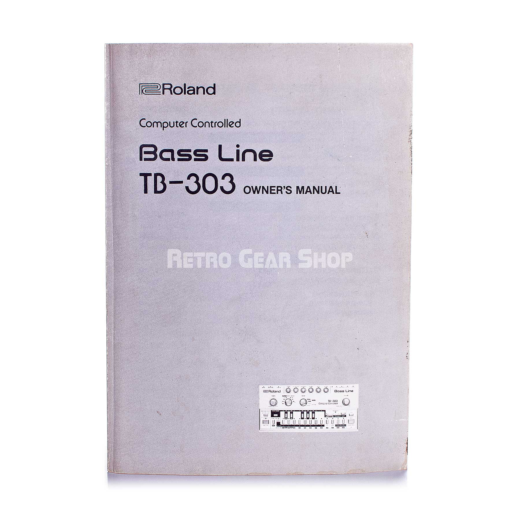 Roland TB-303 Bass Line Original Owner's Manual