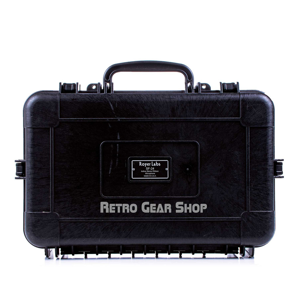 Royer SF-24 Phantom Powered Stereo Ribbon Microphone Flight Case