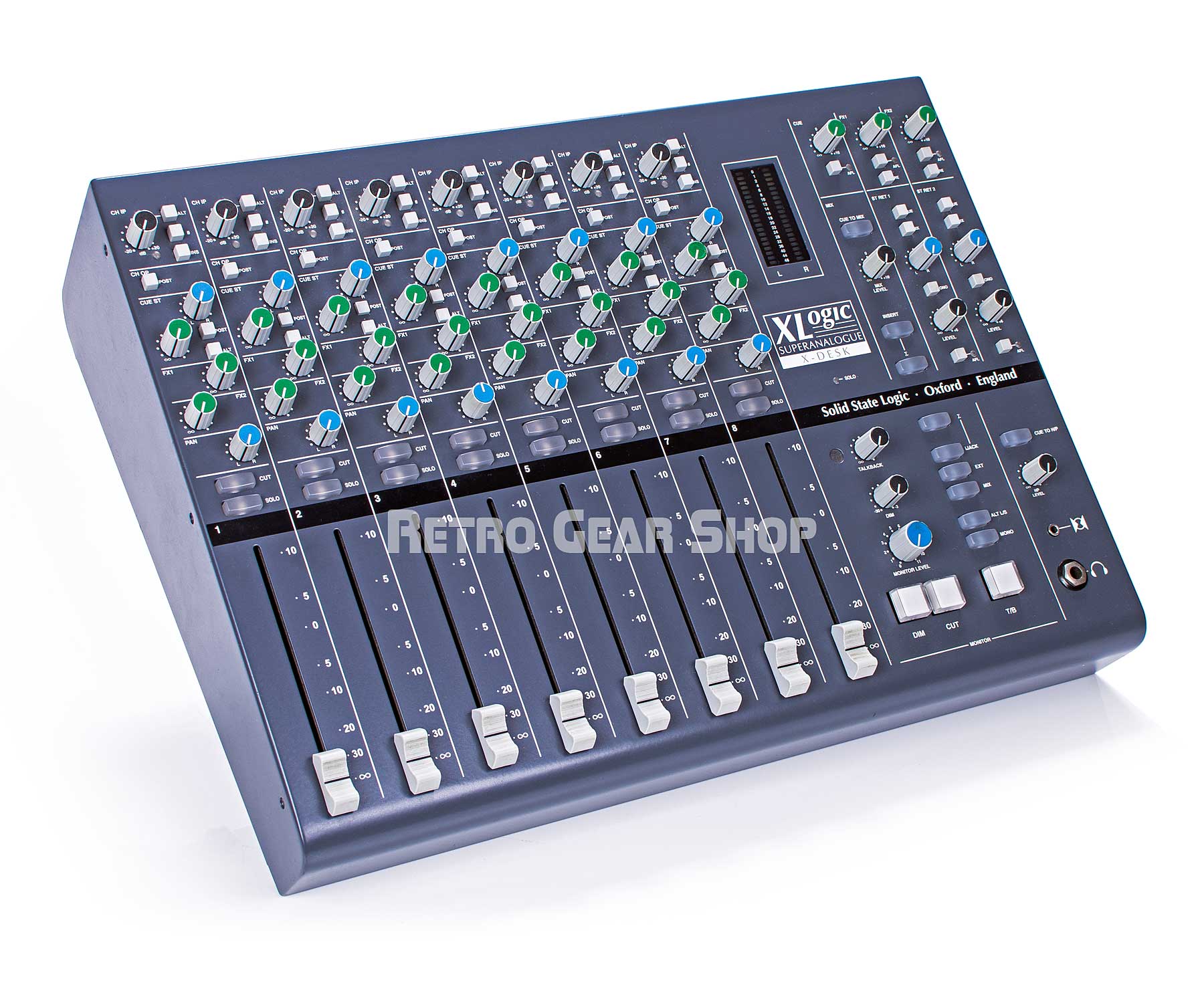 SSL X-Desk Small Format Analog Console Mixer Summing Mixer Solid