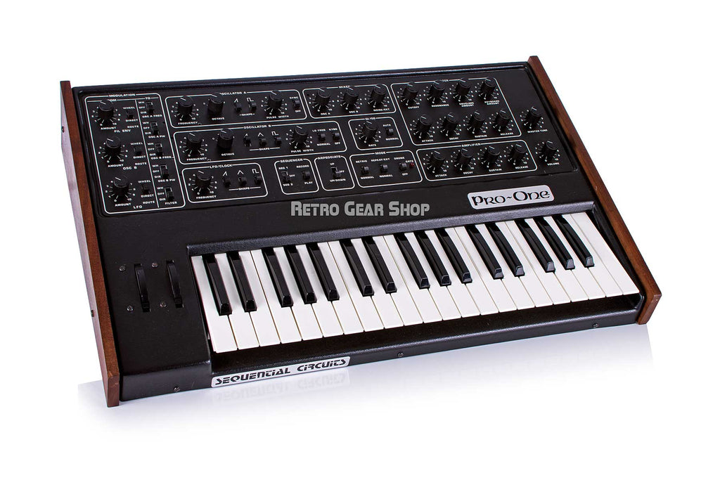 Sequential Circuits Pro One J-Wire Rare Vintage Analog Mono Synth