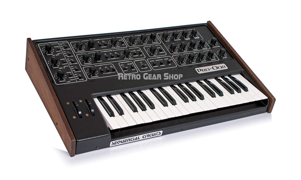 Sequential Circuits Pro One Mono Synth Vintage Rare SCI Synthesizer