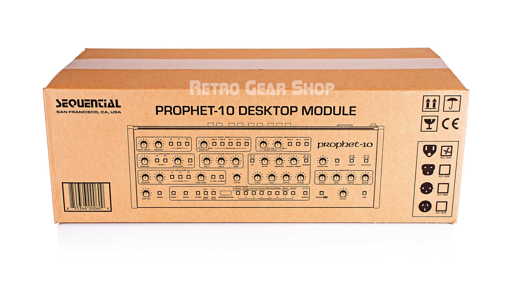 Sequential Prophet 10 Desktop Original Box