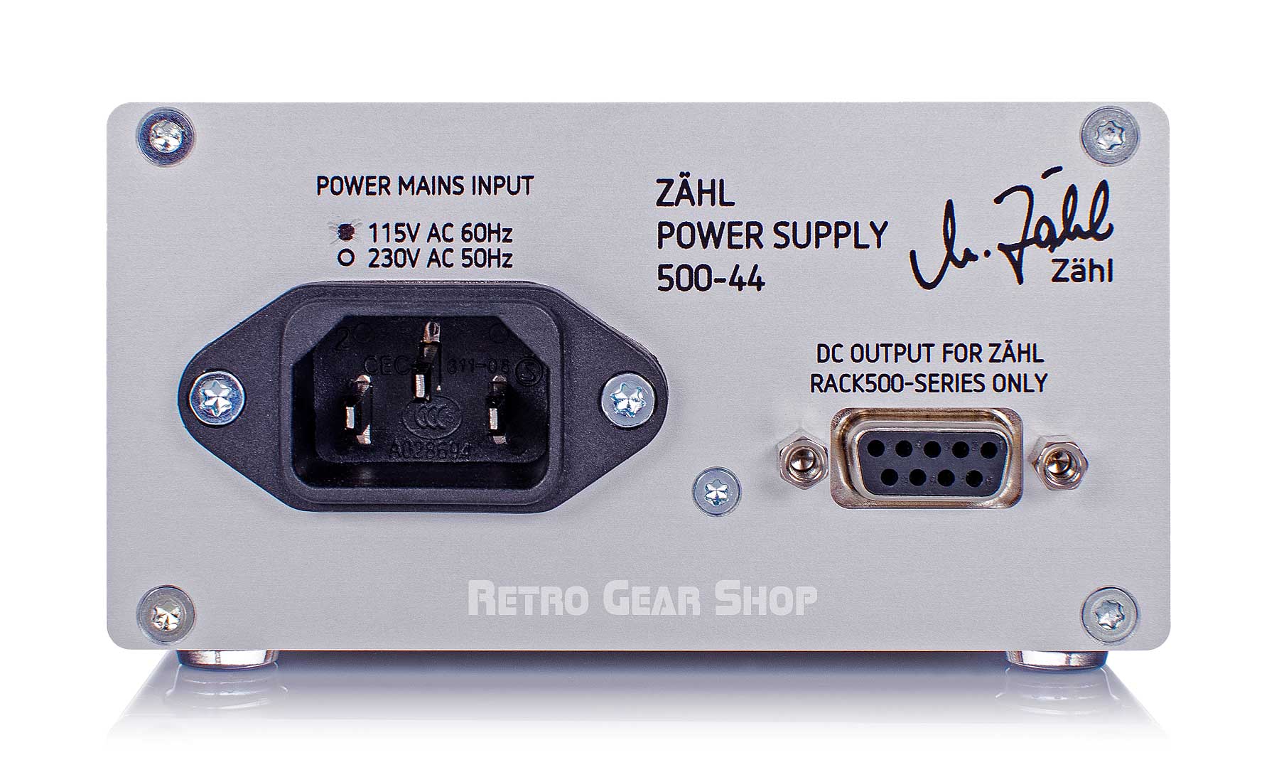 Zahl Rack-500 Dual Power Supply Front