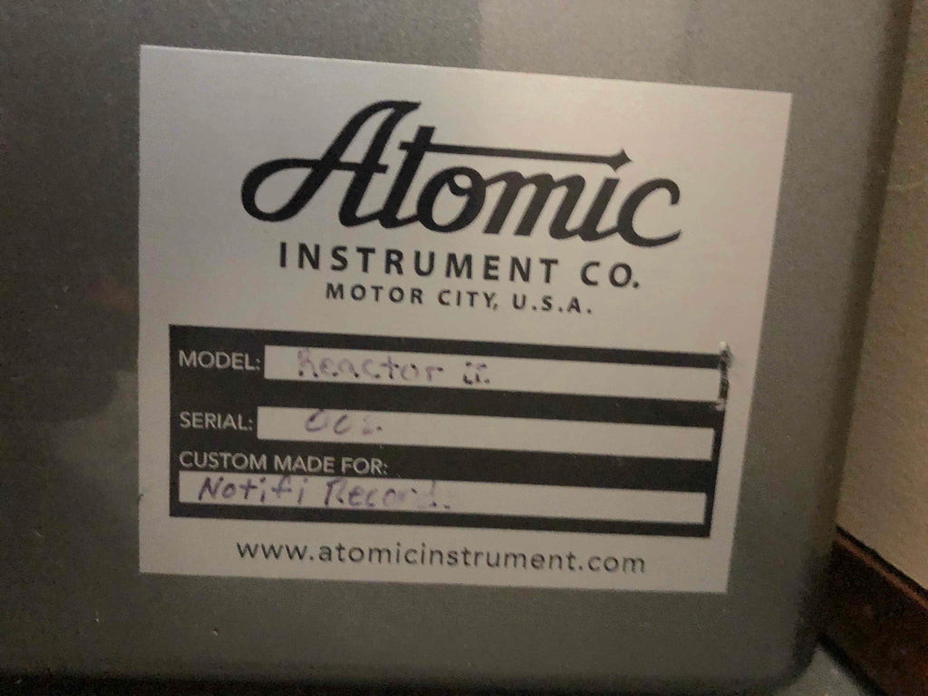 Atomic Reactor II Studio Monitor Speakers Pair Rare + Sound Anchor Stands