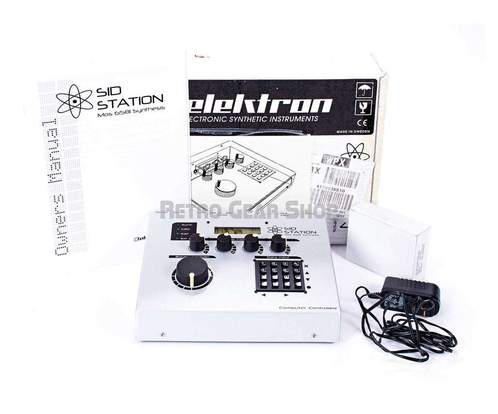 Elektron Sidstation Box Manual Power Supply