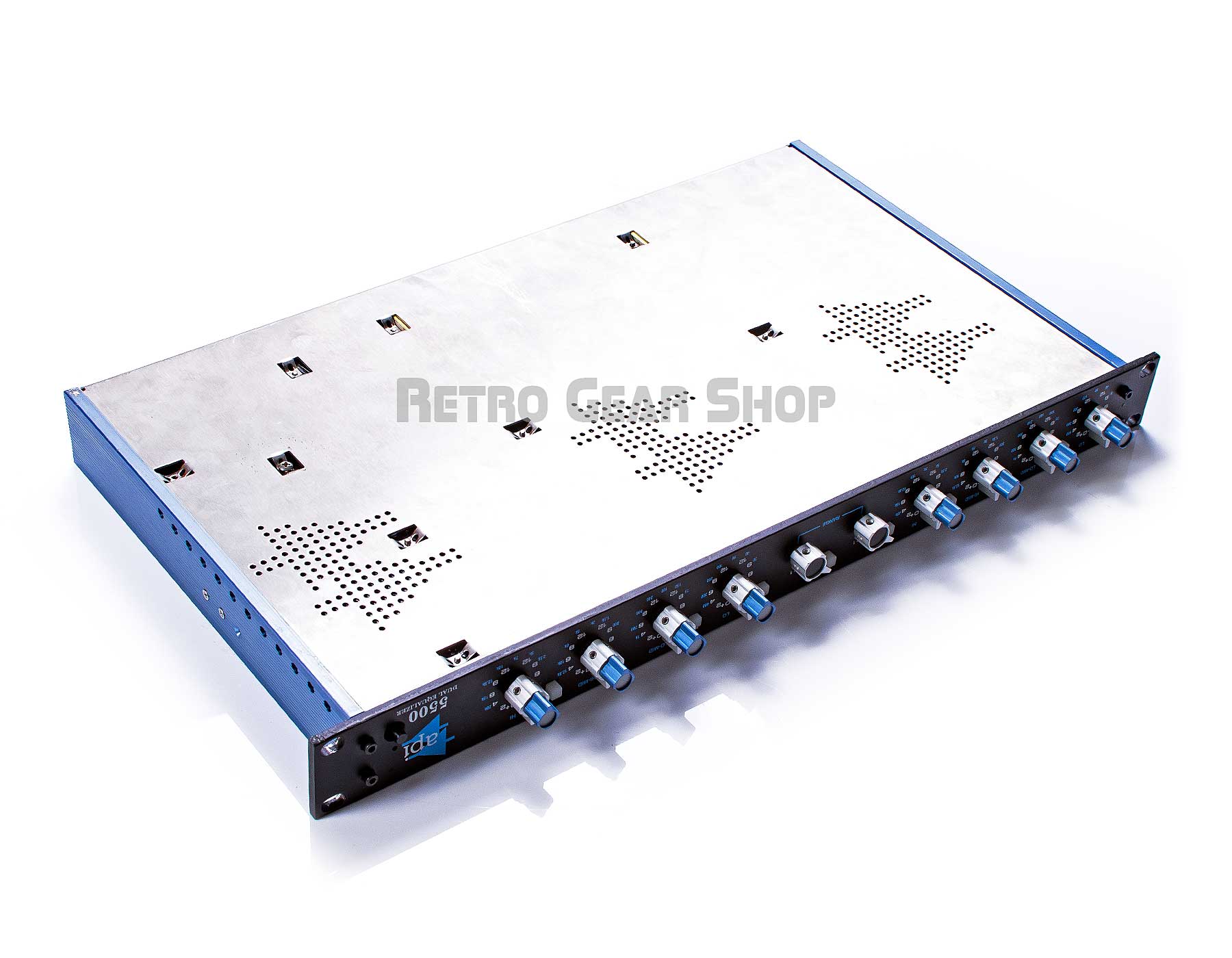 API 5500 Stereo/Dual Mono 550 EQs w/ Range Switch Equalizer Analog 