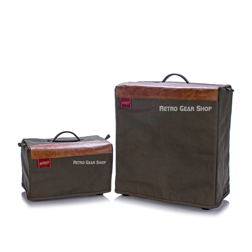 Benson Amps Cully Craft Cover Handmade Leather Canvas Small Batch